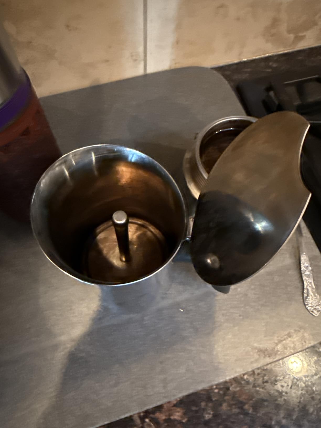 Bialetti - New Venus Induction, Stovetop Coffee Maker, Suitable for all Types of Hobs, Stainless Steel, 6 Cups (7.9 Oz), Silver customer photo 2