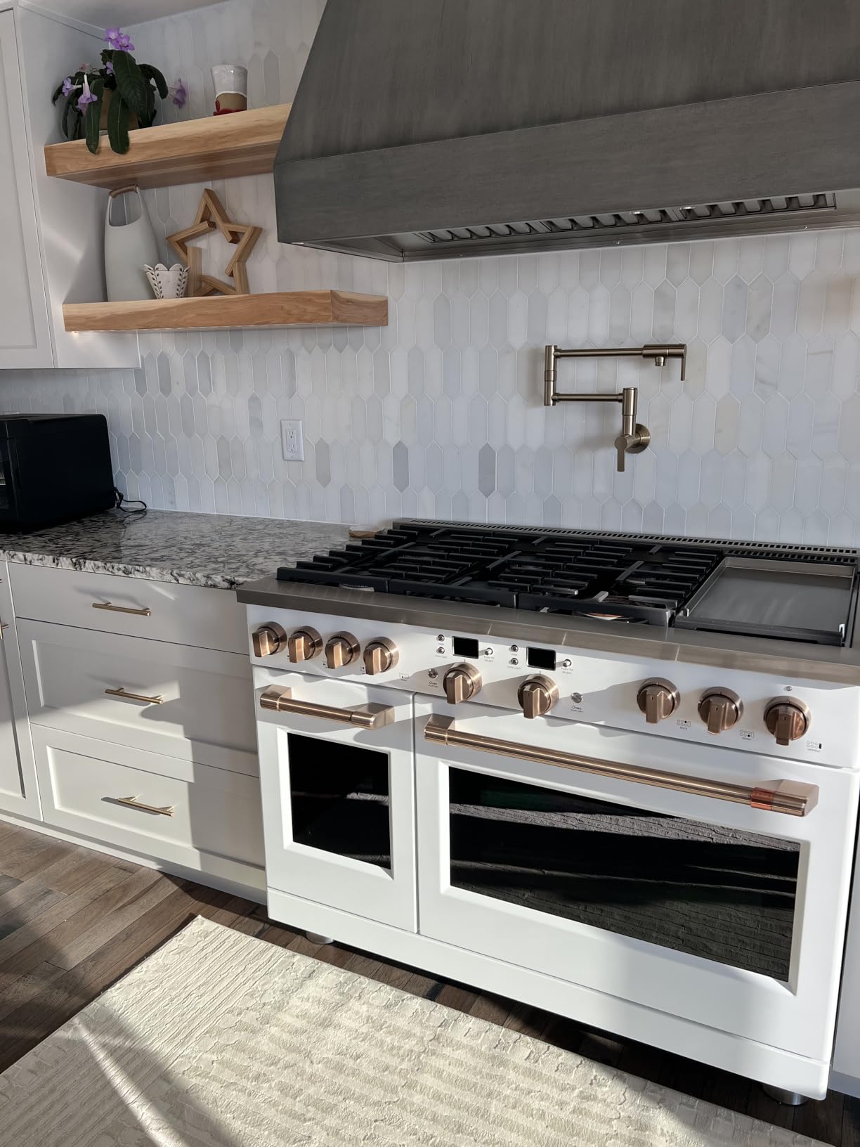 KRAUS Oletto Single Handle Pull Down Kitchen Faucet in Spot Free Stainless Steel, KPF-2820SFS customer photo 1