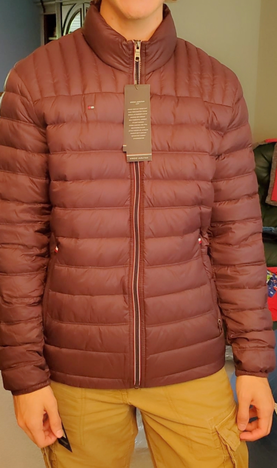 Tommy Hilfiger Men's Real Down Insulated Packable Puffer Jacket customer photo 2