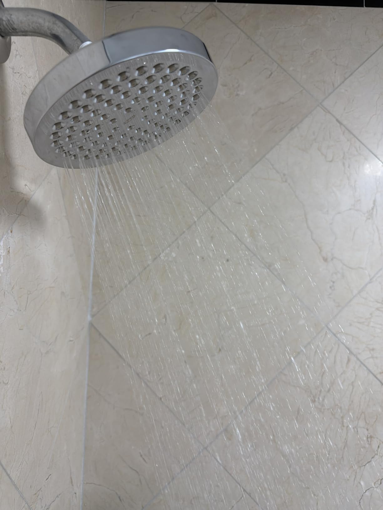 GURIN Shower Head - Powerful High Pressure Rain Shower Head 6 Inch - Luxury Rainfall Showerhead with Adjustable Angles, 90 Anti-Clog Nozzles, Tool-Free 1-Min Install, Premium Polished Chrome Finish customer photo 2