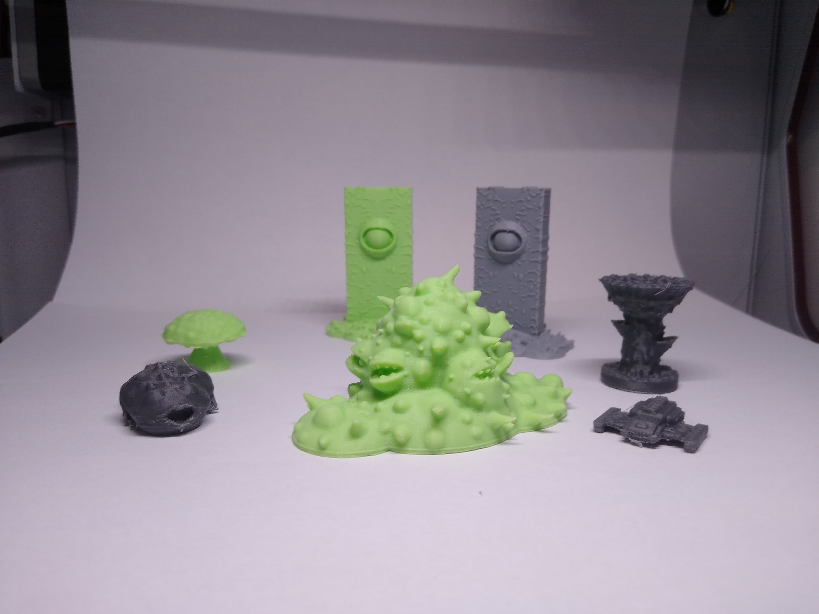 DURAMIC 3D PLA Glow Green in The Dark Filament 1.75mm 1Kg, 3D Printing Luminous Filament 1.75mm Dimensional Accuracy +/- 0.02 mm, Fit Most FDM 3D Printers customer photo 1