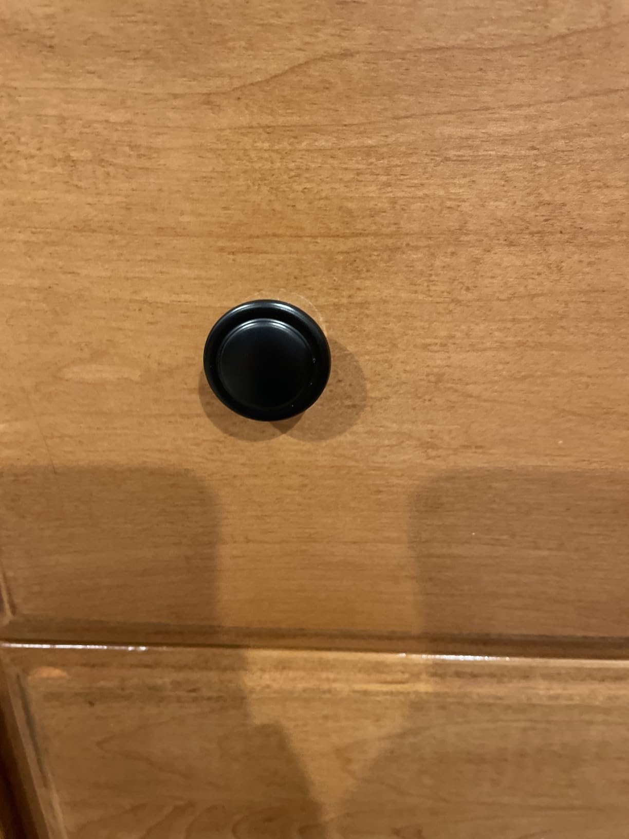 Matte Black Round Cabinet Knobs, Zinc Pulls, 1-1/4 Inch, 30 Pack - Solid Zinc Alloy, Single Hole, Screws Included, Drawer Pulls, Kitchen Cabinet Hardware customer photo 1
