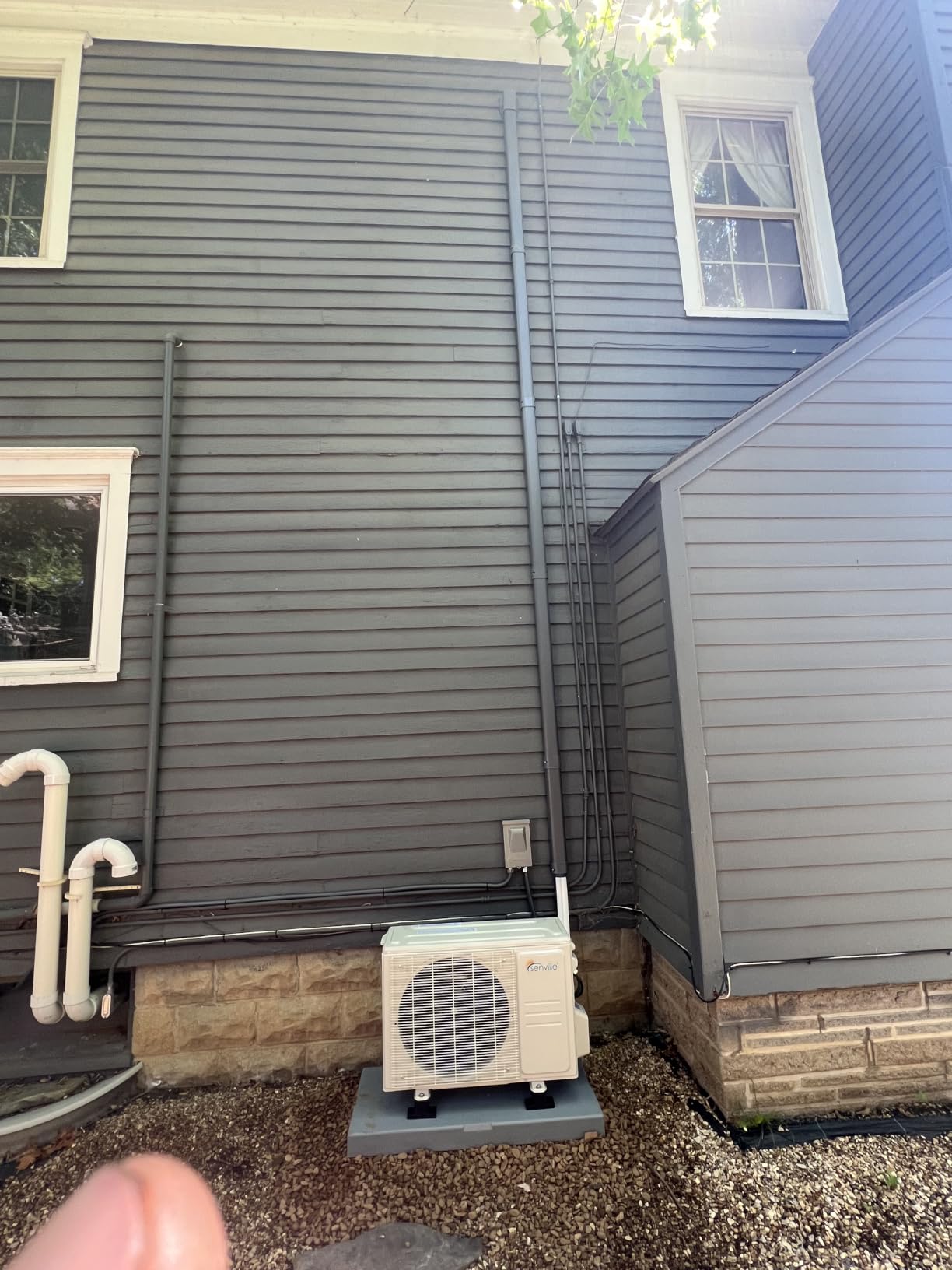 Senville LETO Series Mini Split Air Conditioner Heat Pump, 12000 BTU 208/230V, Inverter, Works with Alexa, 1 Ton, White customer photo 1