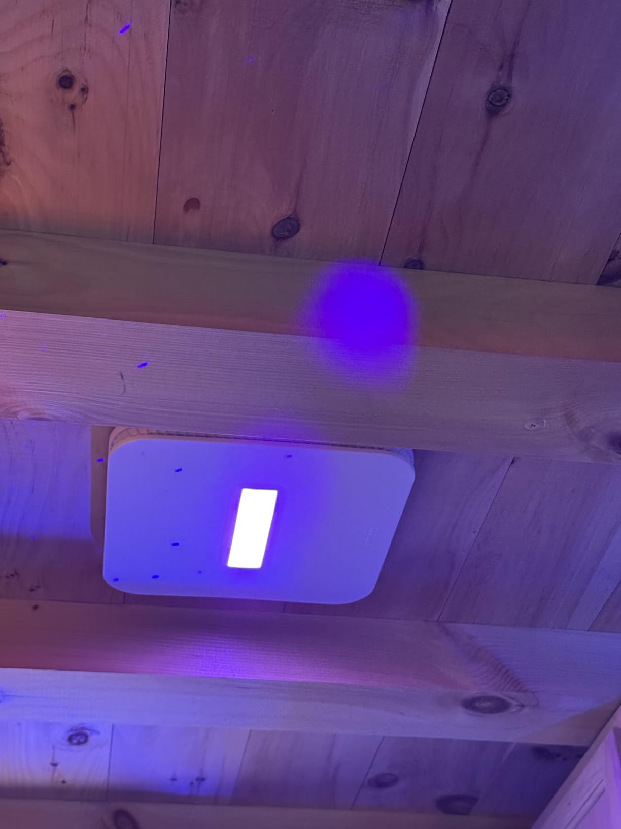 Broan-NuTone AR110LKVV SurfaceShield Vital Vio Powered Exhaust Vent LED White Light & Violet Light, 110 CFM customer photo 1