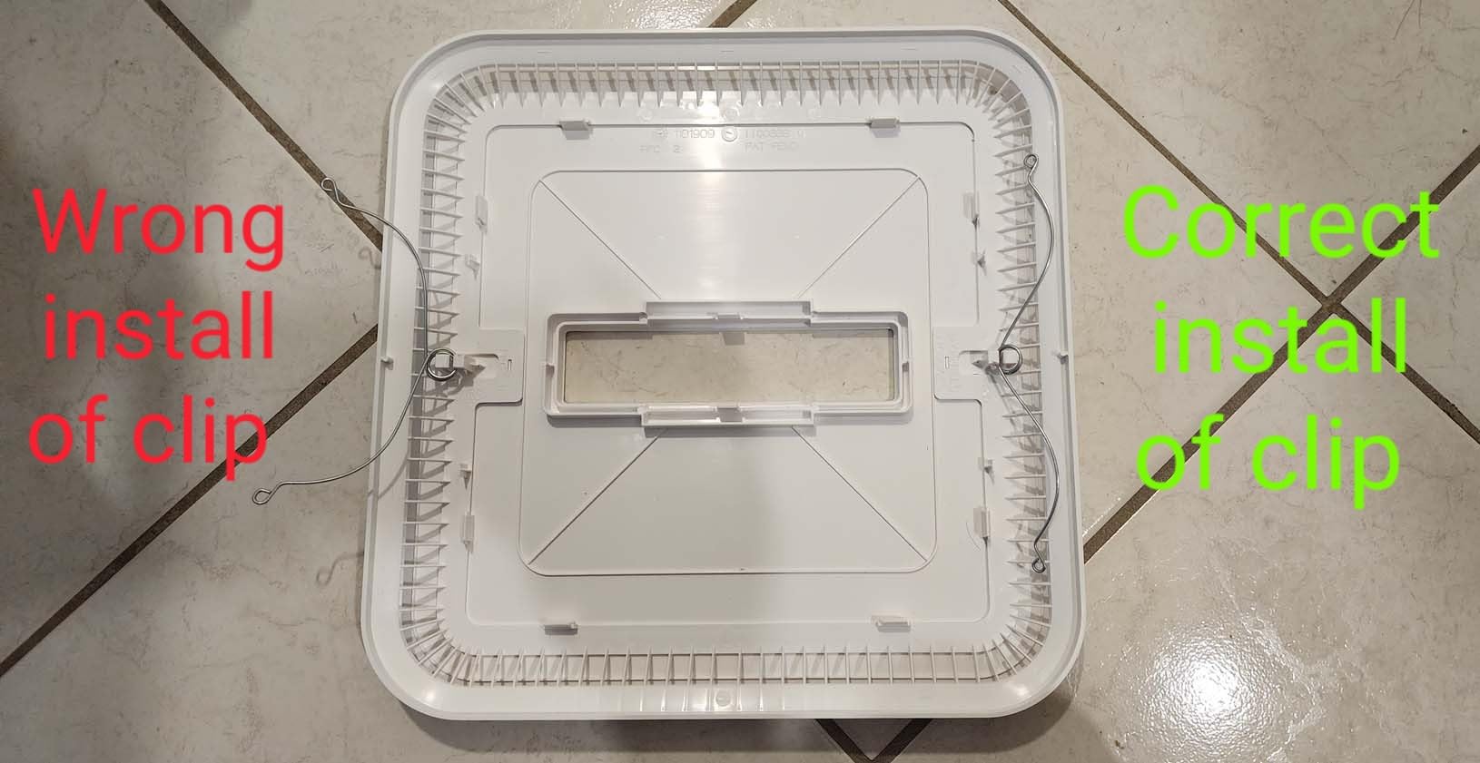 Broan-NuTone AR110LKVV SurfaceShield Vital Vio Powered Exhaust Vent LED White Light & Violet Light, 110 CFM customer photo 2