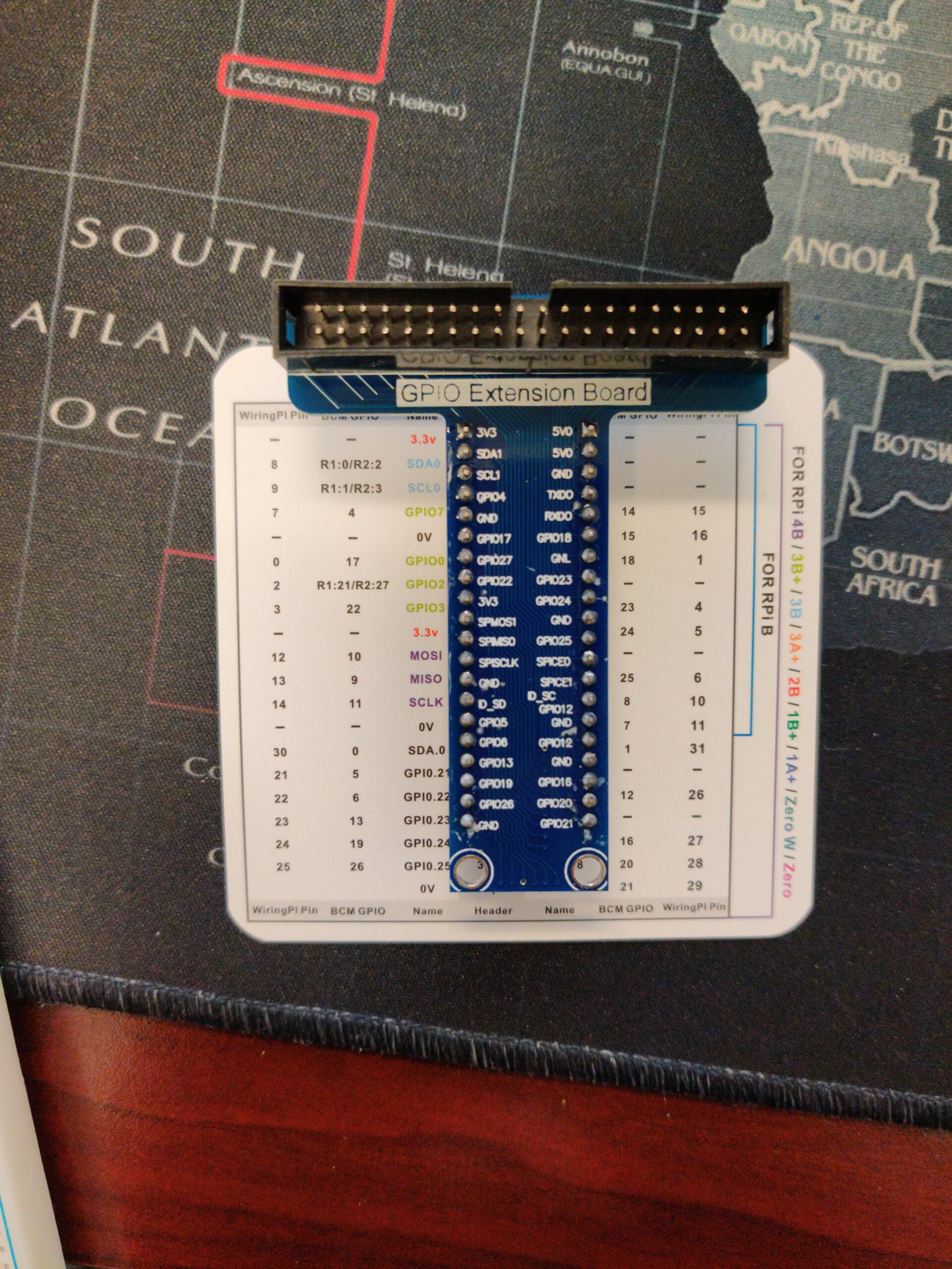 RPi GPIO Breakout Expansion Kit for Raspberry Pi 4B 3B+ 3B 2B B+ with 830 Tie Points Solderless Breadboard, 40pin GPIO Flat Ribbon Cable, 65pcs Jumper Wire customer photo 1