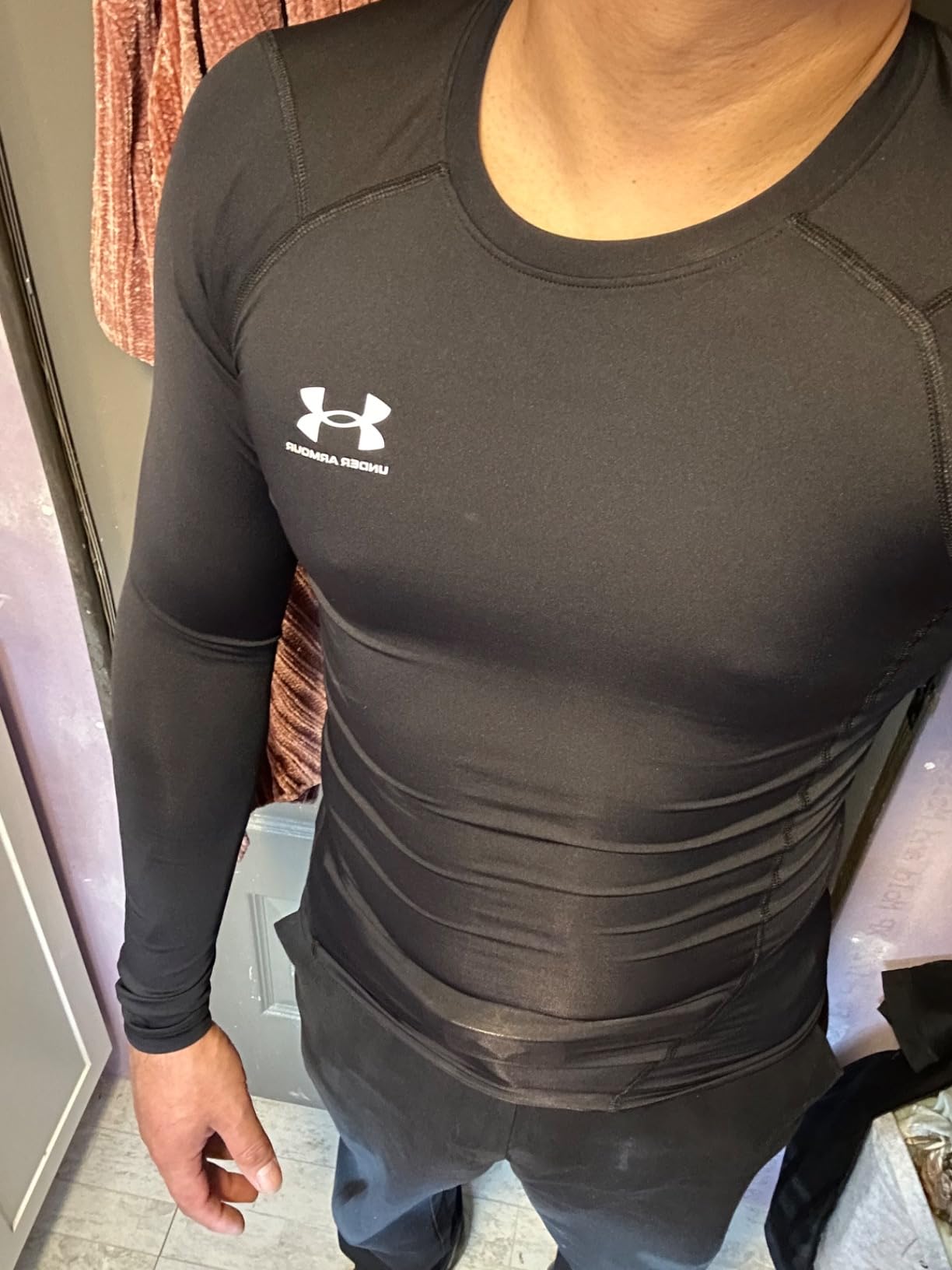 Under Armour Men's HeatGear Compression Long-Sleeve T-Shirt customer photo 1