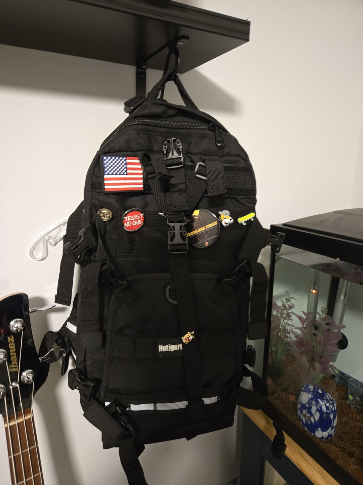 Motorcycle Cycling Helmet Backpack Large Capacity Waterproof customer photo 2