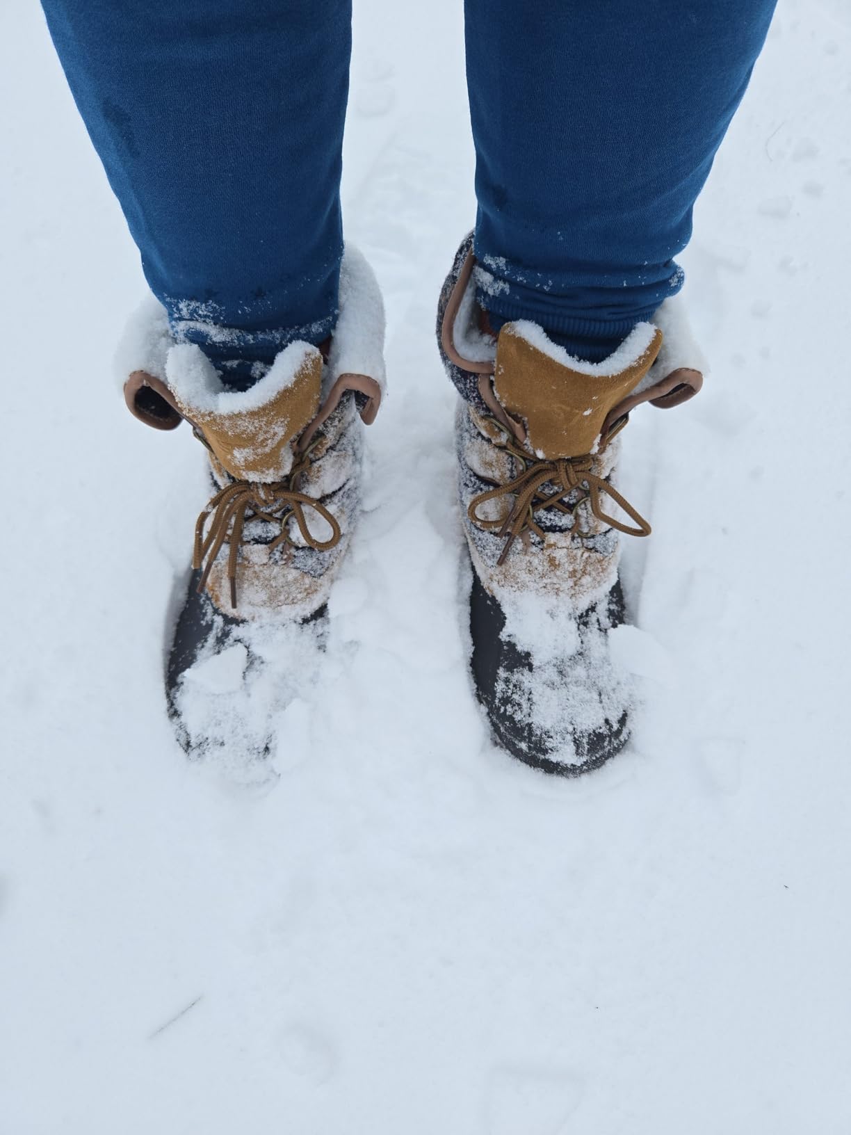 STQ Womens Winter Duck Boots Waterproof Cold Weather Snow Boots customer photo 1