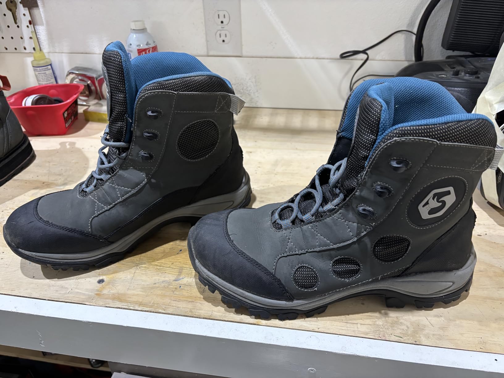 Wading Boots - Lightweight Fly Fishing Boots for Men, Rubber Sole Wading Shoes customer photo 2