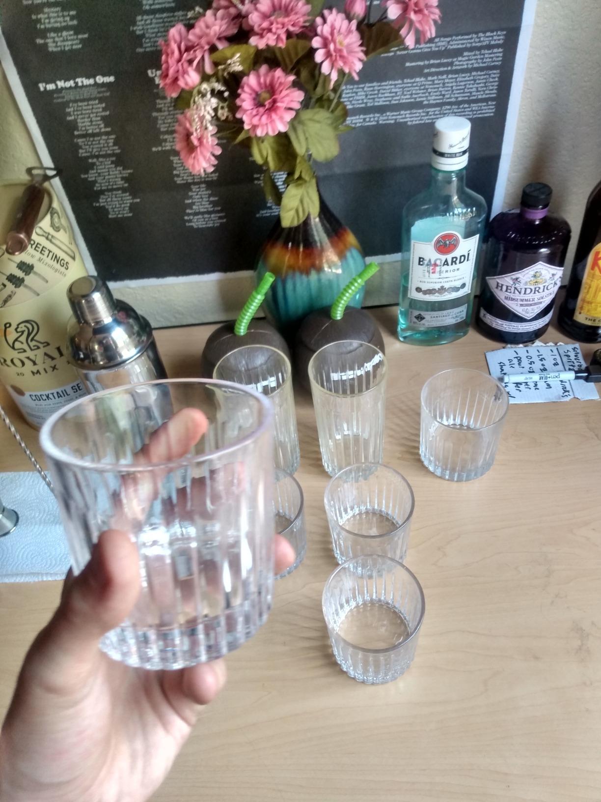 GLASKEY Whiskey Glasses Set of 4, Rock Glasses, 11 oz Lead-Free Crystal Bourbon Glass, Old Fashioned Glass for Bourbon, Cognac, Irish Whisky customer photo 2