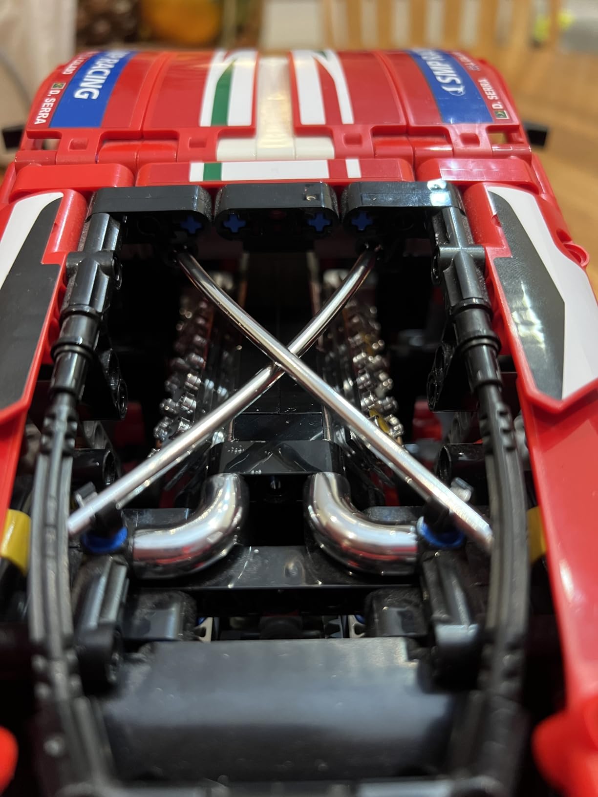 LEGO Technic Ferrari 488 GTE AF Corse #51 42125 - Champion GT Series Sports Race Car, Exclusive Collectible Model Kit, Collectors Set for Adults to Build customer photo 2