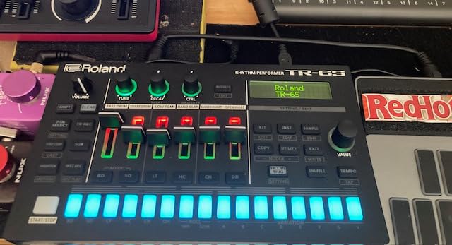 Roland TR-6S Rhythm Performer | Compact Drum Machine with Six Tracks of Authentic TR Sounds including TR-808, CR-78 & More | Large Preset Sample Library | Editable FM Sound Engine | Advanced Sequencer customer photo 3