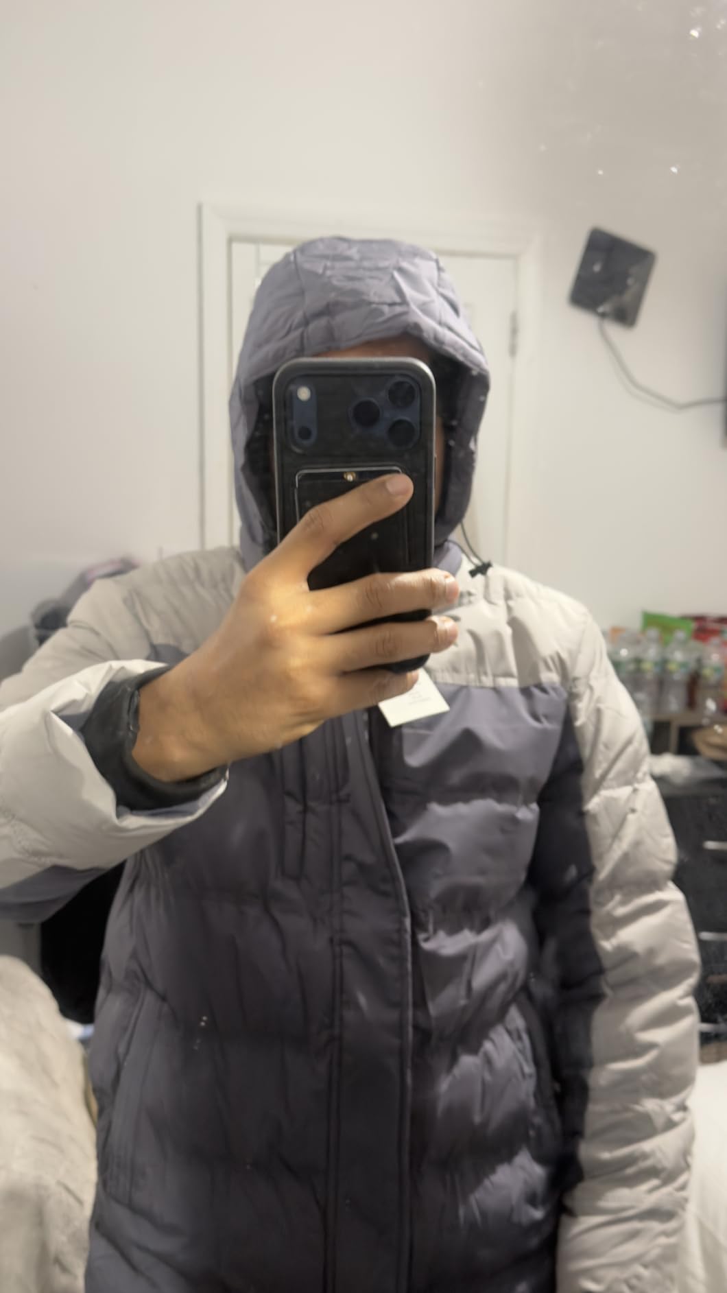 Men's Puffer Jacket Waterproof Winter Parka Jacket Warm Thicken Ski Coat customer photo 1