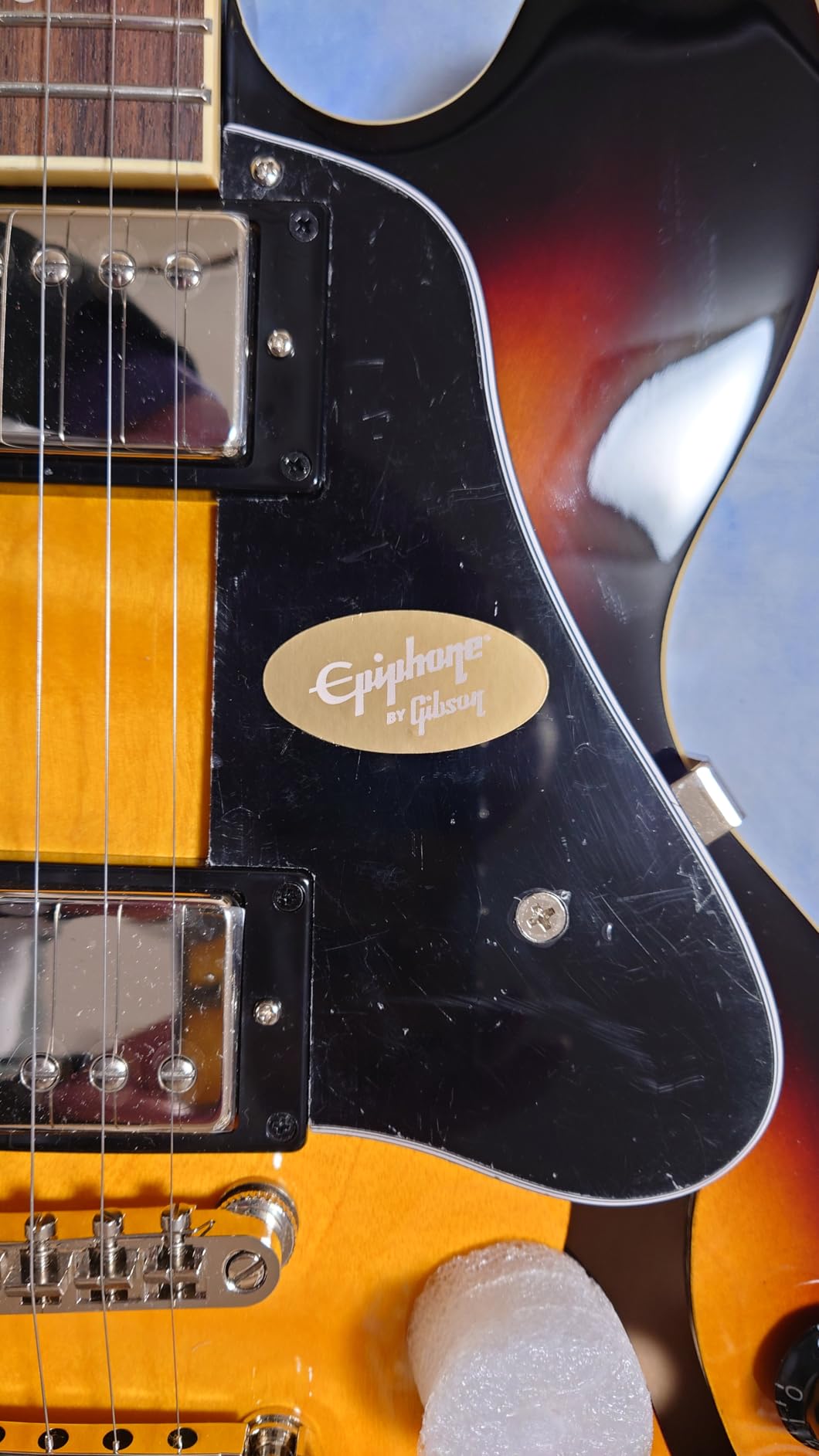 Epiphone ES339 Semi Hollowbody, Cherry customer photo 2