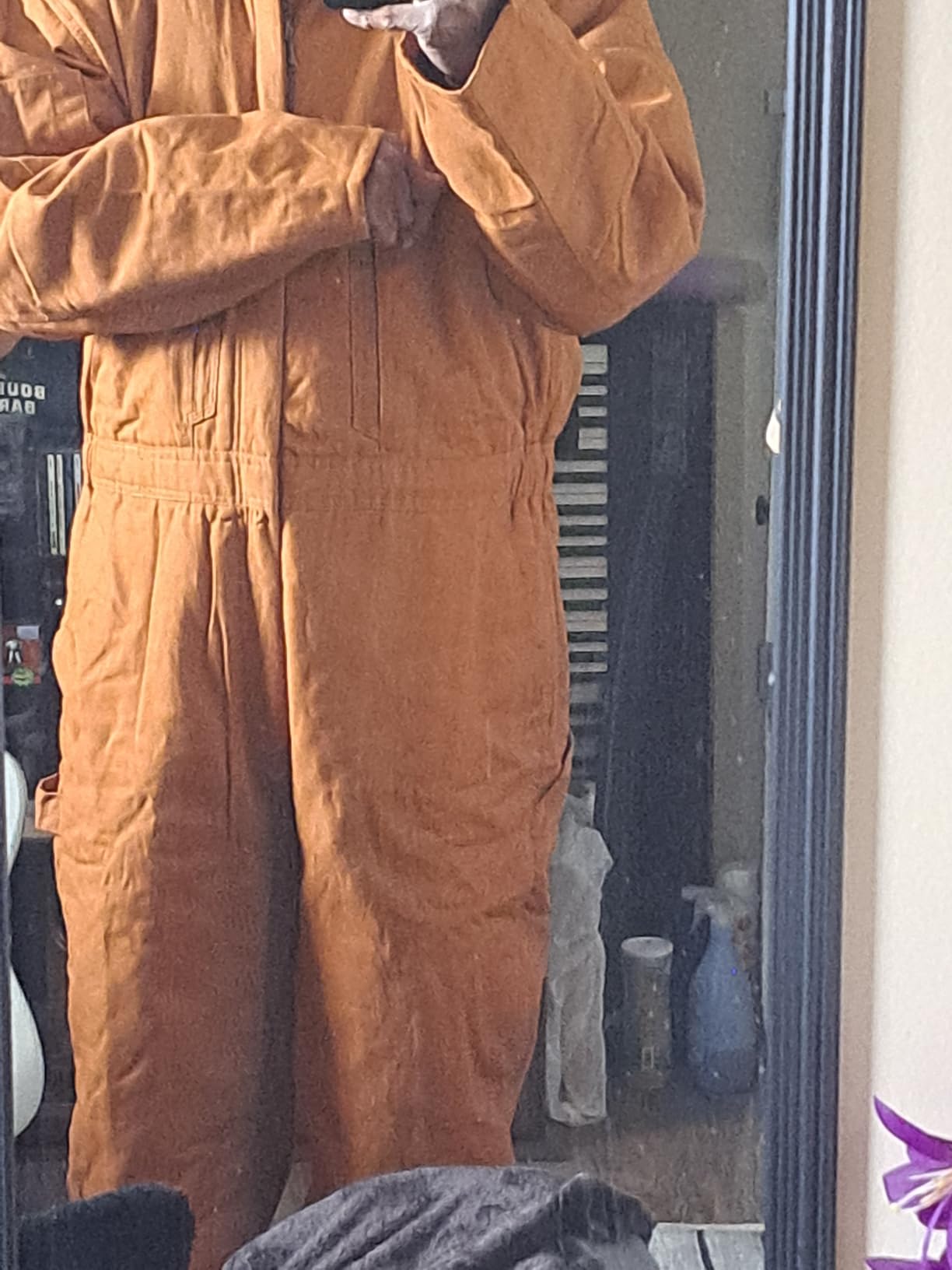 Bass Creek Outfitters Mens Insulated Coveralls Work Jumpsuit with Pockets customer photo 2