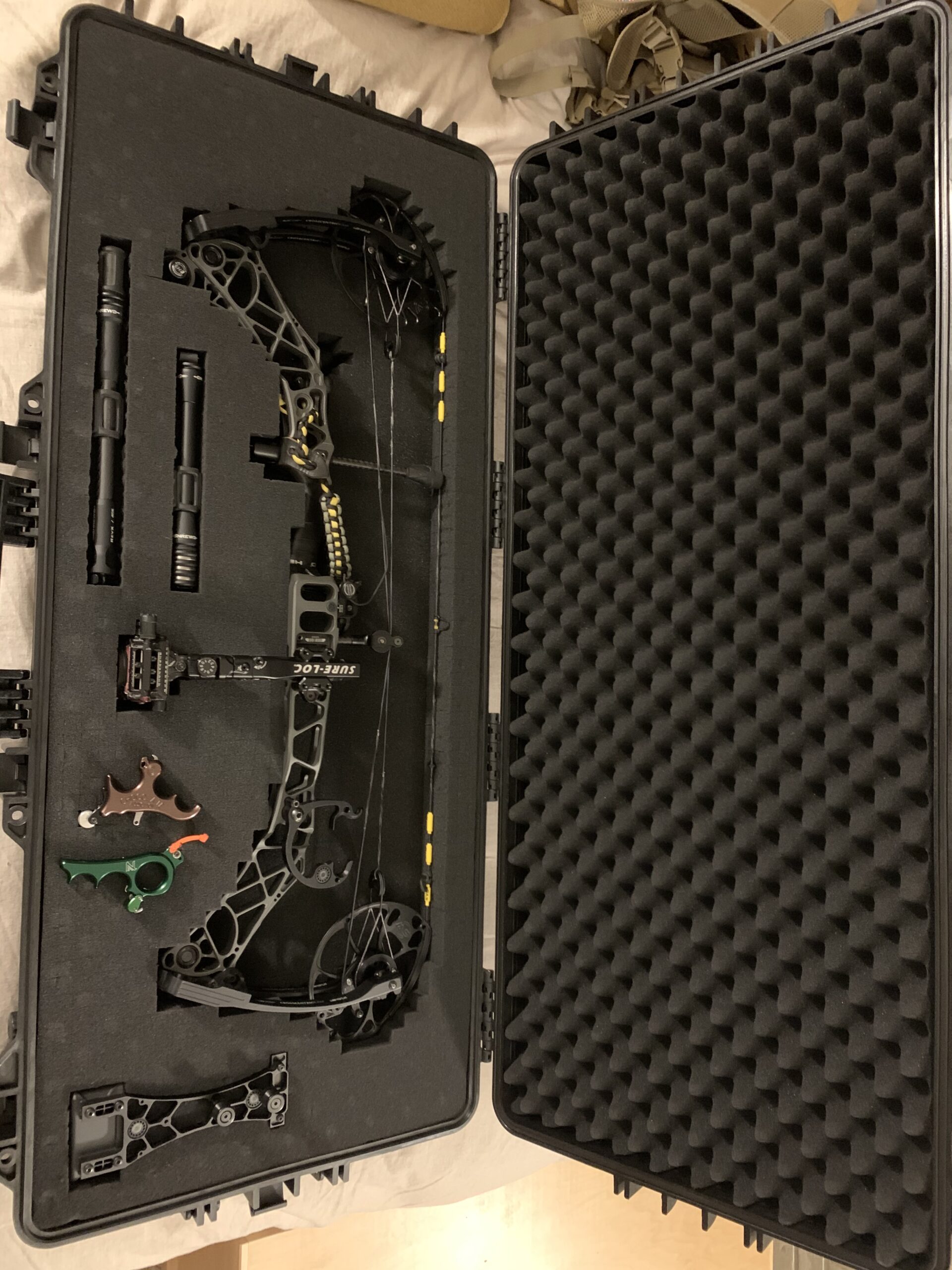 All Weather Hard Case - TSA Approved Rifle Case with Customizable Foam, Ergonomic Handle - Waterproof Travel Case for Rifles, Guns, Shotguns, Ammo, Scopes and Other Gear customer photo 2
