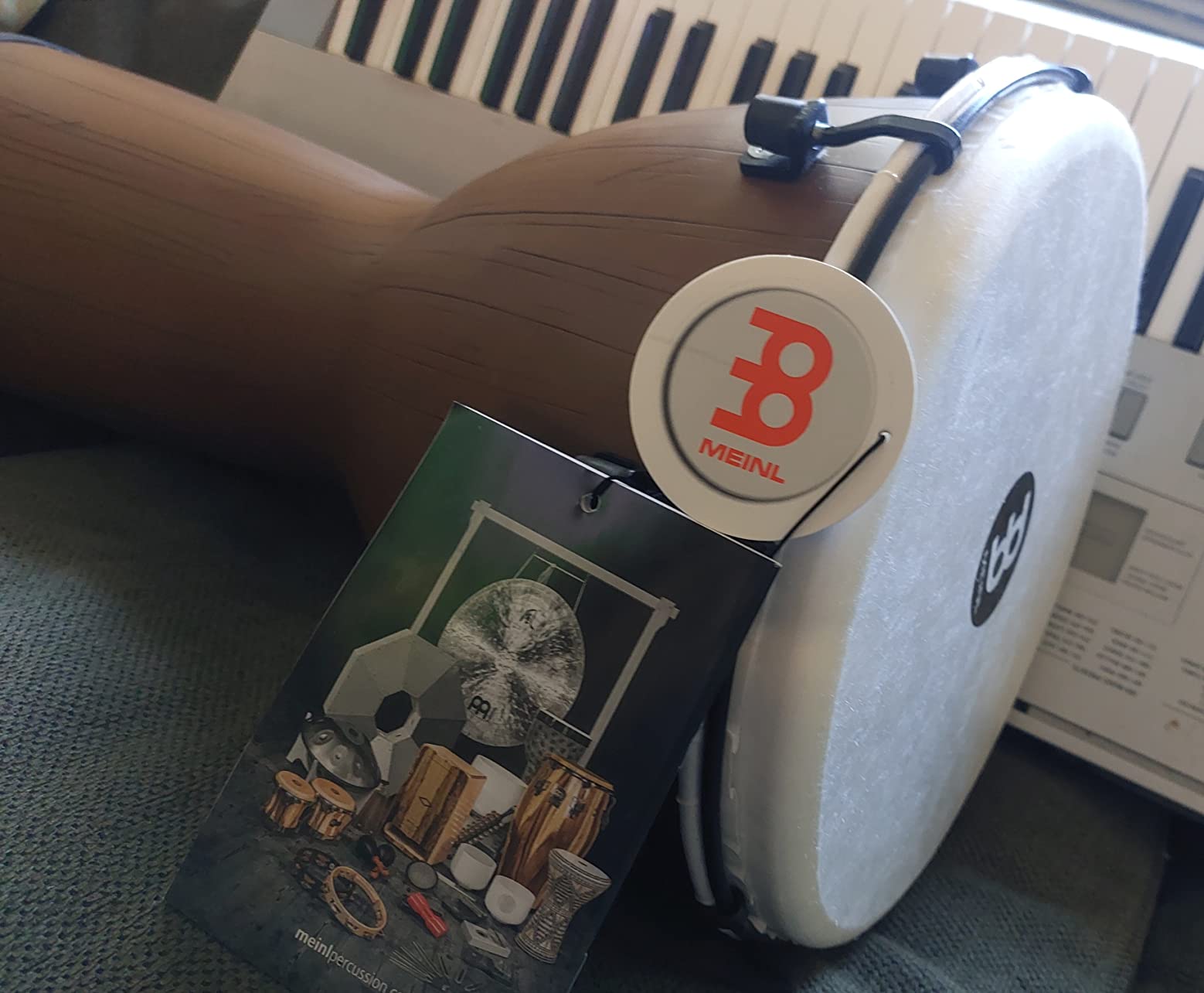 Meinl Percussion Alpine Series Djembe Hand Drum Circle Instrument with Synthetic Shell and Head - NOT MADE IN CHINA - Easy Tuning, 2-YEAR WARRANTY customer photo 1