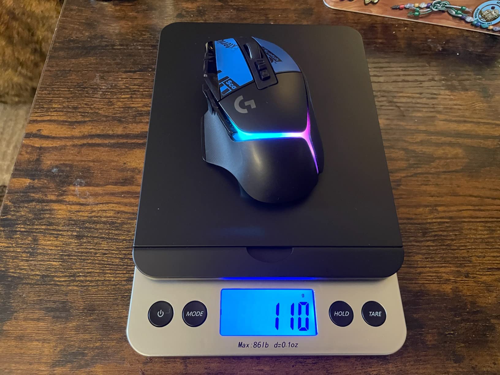 Logitech G502 X Plus Wireless Gaming Mouse: Optical Switches, LIGHTSYNC RGB, 13 Buttons, Infinite Scroll Toggle, Up to 130hr Battery, USB-C, PowerPlay Wireless Charging, PC/MacOS - Black customer photo 1