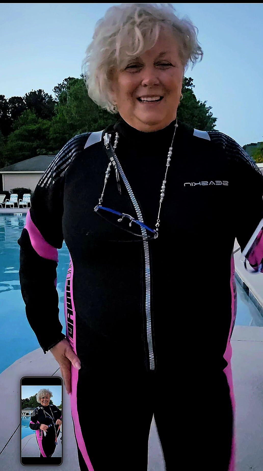 Seaskin Wetsuits for Men Women 3mm Front Zip Full Wetsuit customer photo 1