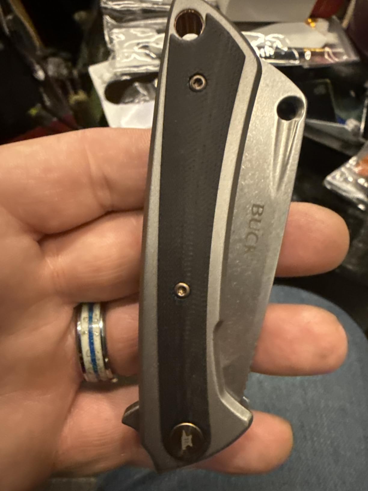 Buck Knives 263 HiLine Folding EDC Knife, 3.22