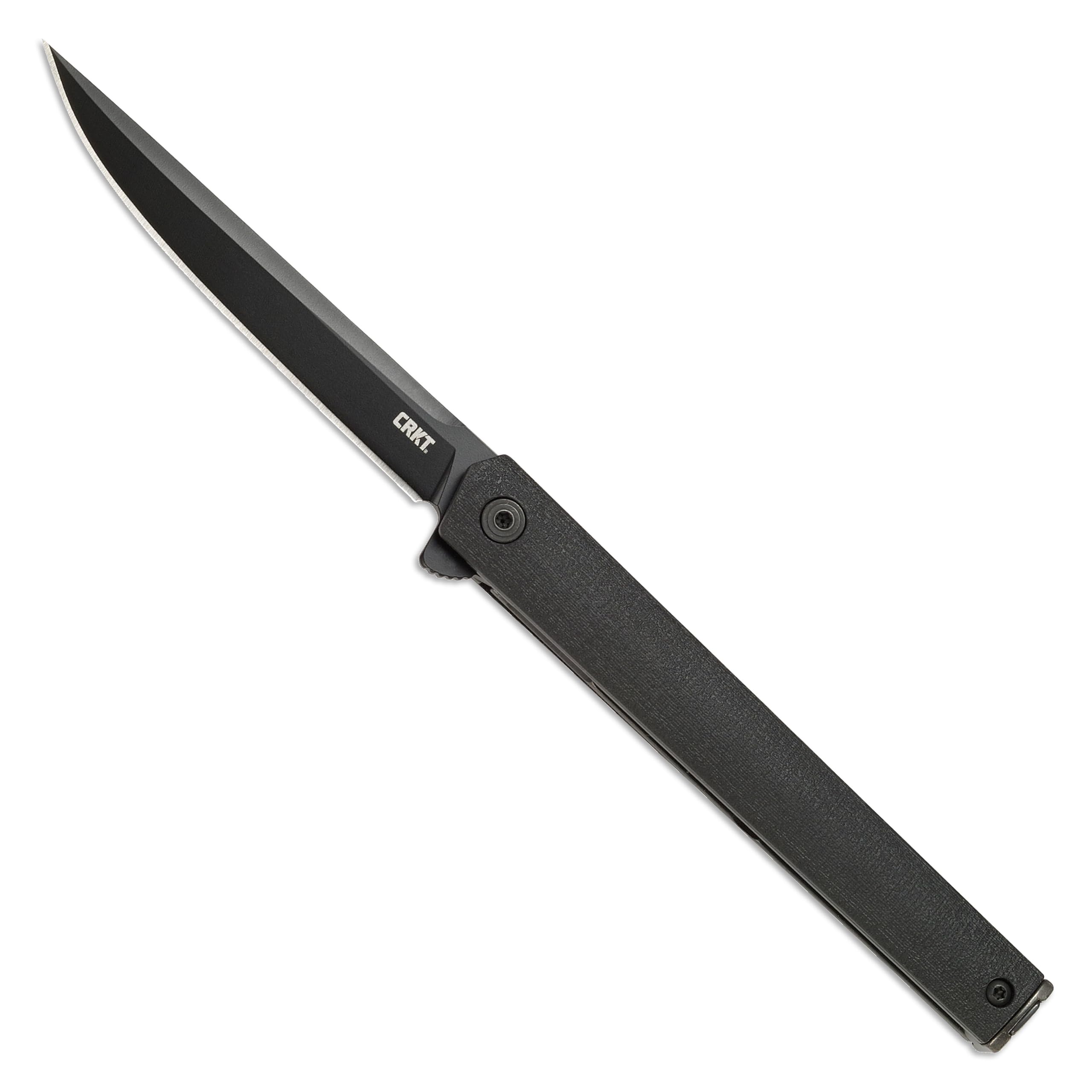 CRKT CEO Everyday Carry EDC Pocket Folding Knife with Liner Lock: AUS 8 Plain Edge Blade, Glass-Reinforced Nylon Handle, Reversible Pocket Clip, 7097K customer photo 1