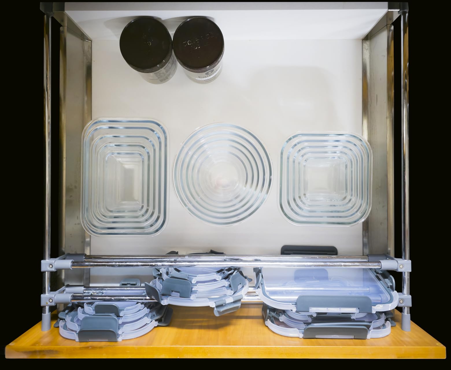 30 Pieces Glass Food Storage Containers Set with Lids, Gray | Glass Meal Prep Containers Set, Snap Locking Lids, Airtight lunch Containers for Microwave, Oven, Freezer & Dishwasher customer photo 2