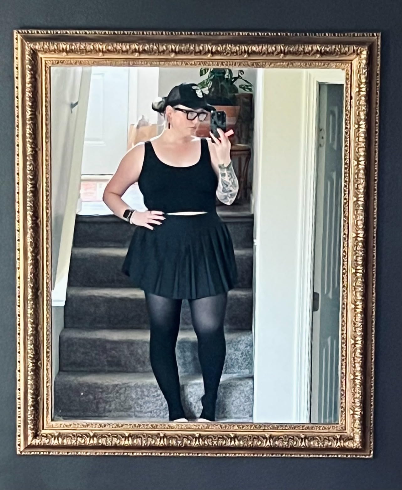 beister Compression Leggings, Medical 20-30 mmHg Open Toe Waist-High Tights | Firm graduated support; opaque coverage; circulation, varicose veins, edema, travel and post-surgical recovery routines customer photo 2