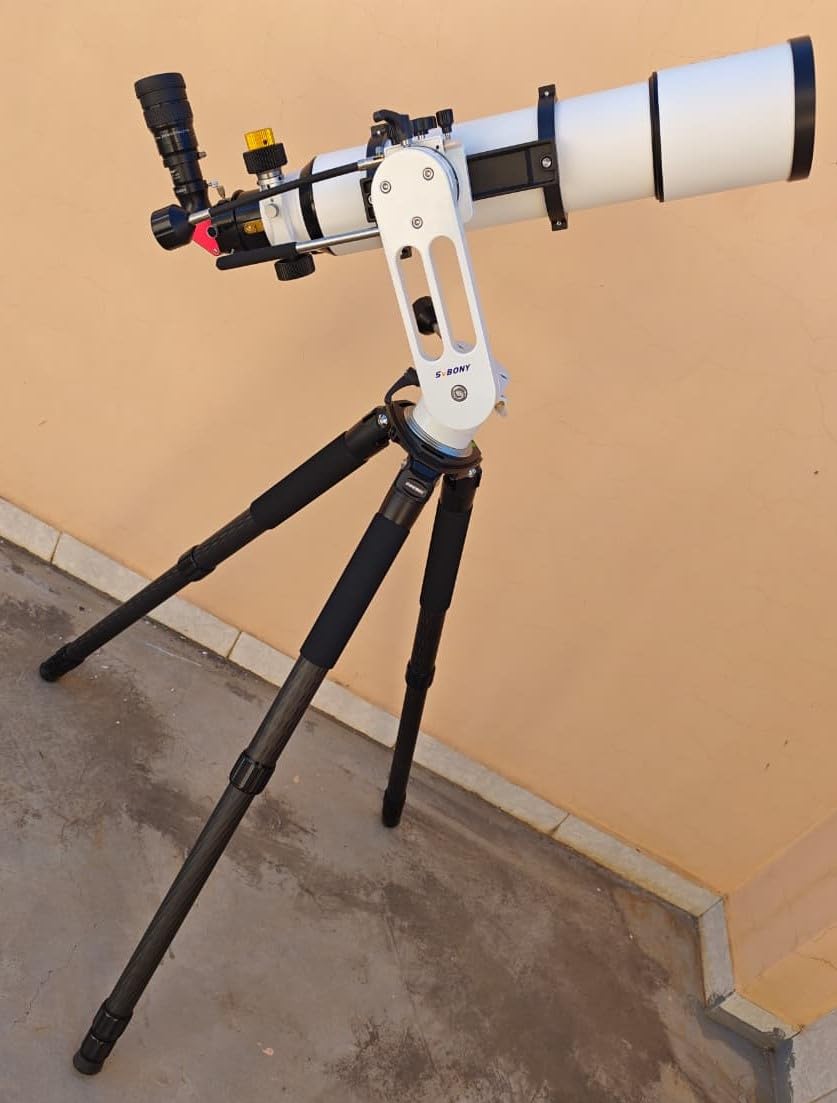 SVBONY SV48P Telescope, 90mm Aperture F5.5 Refractor OTA for Adults Beginners, Telescope for Adults & Beginner Astronomers, Telescopes for Deep Sky Astrophotography and Visual Astronomy customer photo 1