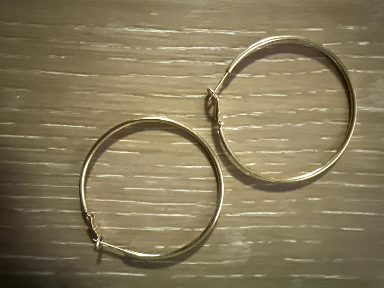 Gold Hoop Earrings for Women, 14K Gold Plated Thin Hoops | S925 Sterling Silver Post Hypoallergenic Hoop Earrings, Lightweight Minimalist Design, Classic Jewelry Gift for Women customer photo 2