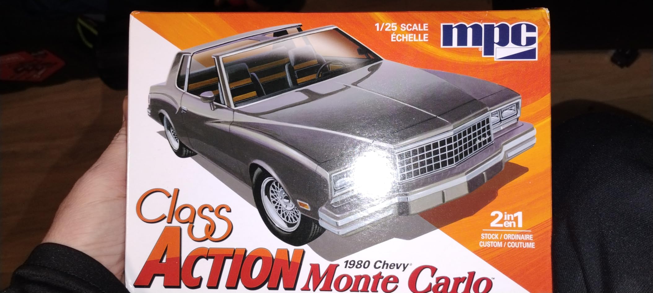 MPC 1980 Chevy Monte Carlo Class Action 2T 1:25 Scale Model Kit customer photo 1