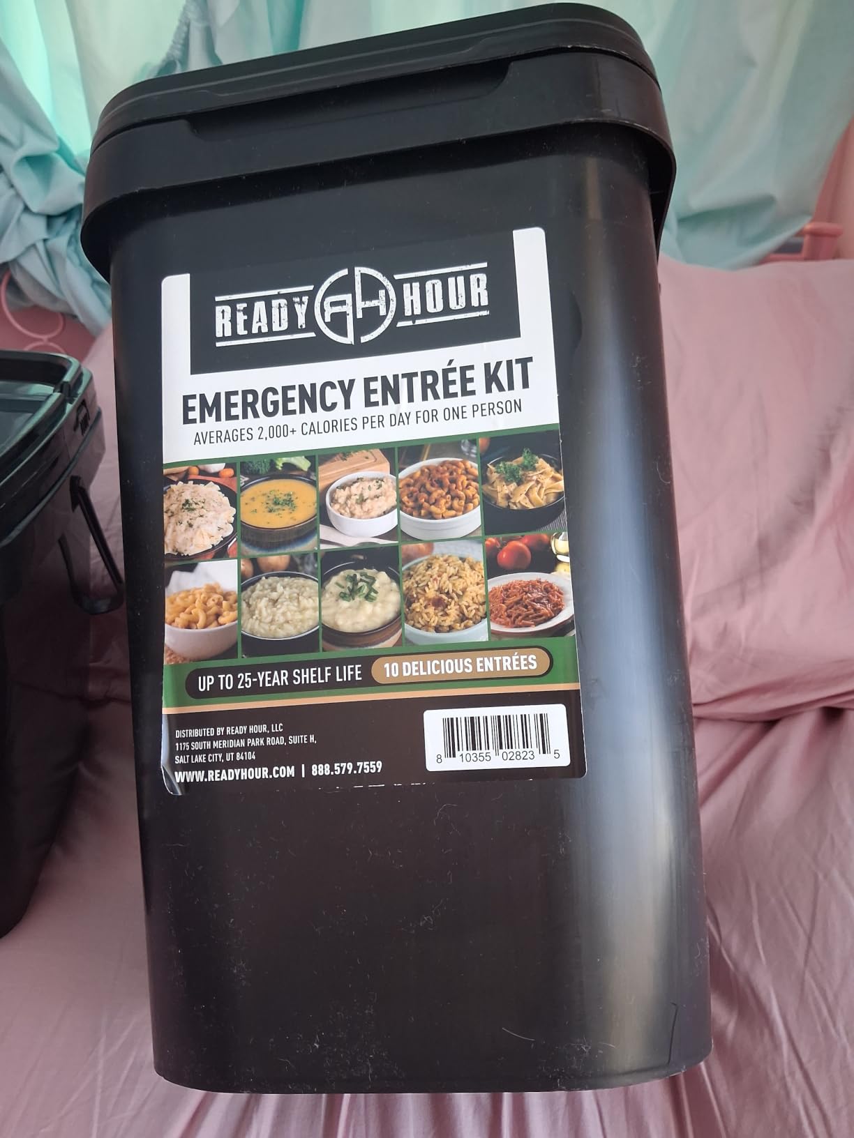 Ready Hour 120 Serving Entree Bucket - Freeze Dried Emergency Food Supply - Survival Meals with Long Shelf Life customer photo 1
