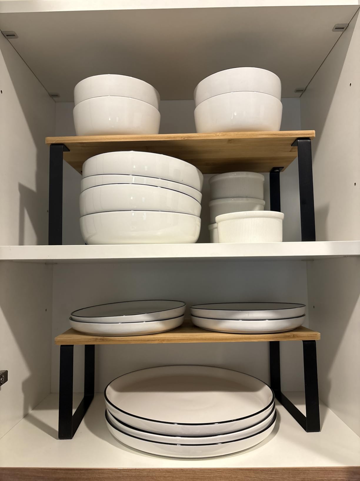 Gibson Home Oslo Collection 16-Piece Dinnerware Set, Porcelain, Service for 4, White customer photo 1