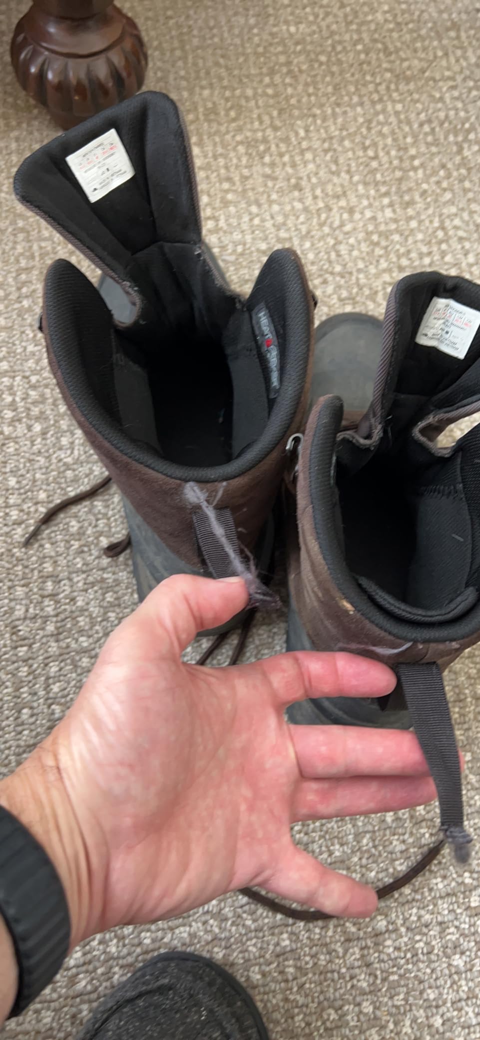 THE NORTH FACE Men's Chilkat V Lace-up Waterproof Snow Boot | 200g of Premium Insulation customer photo 2