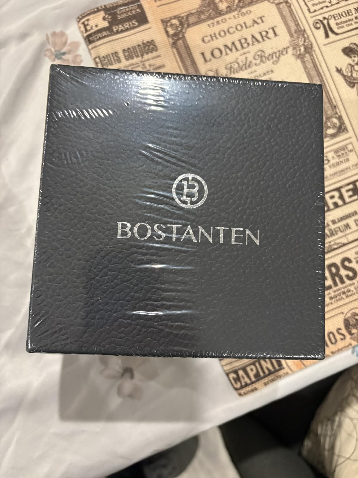 BOSTANTEN Mens Belt Leather Ratchet Belt For Men Dress and Casual with Adjustable Buckle, Trim to Fit customer photo 1