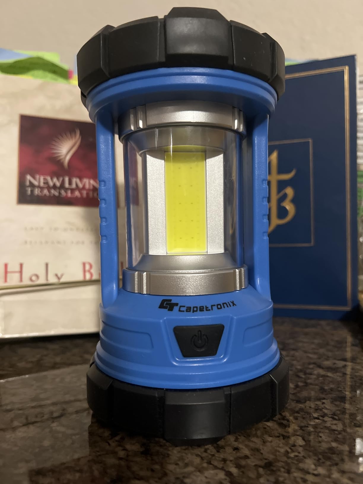 Camping Lantern, 3200LM LED Lanterns for Power Outages, 4600mAh Phone Charger & Rechargeable Lantern, 5 Light Modes Camping Lights & Lanterns for Hurricane/Emergency, CT CAPETRONIX Camping Accessories customer photo 2