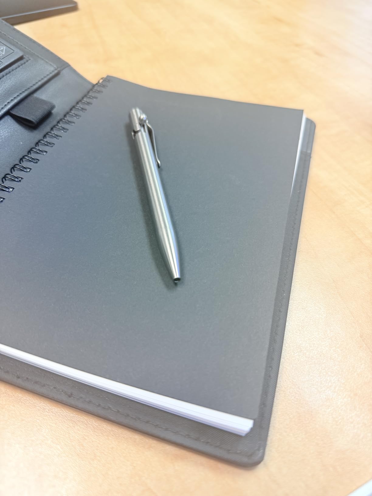 BASTION Bolt Action Pen, Titanium Silver Slim, HyperBolt & ZeroSeam EDC Pen, Refillable Titanium Writing Pen customer photo 2