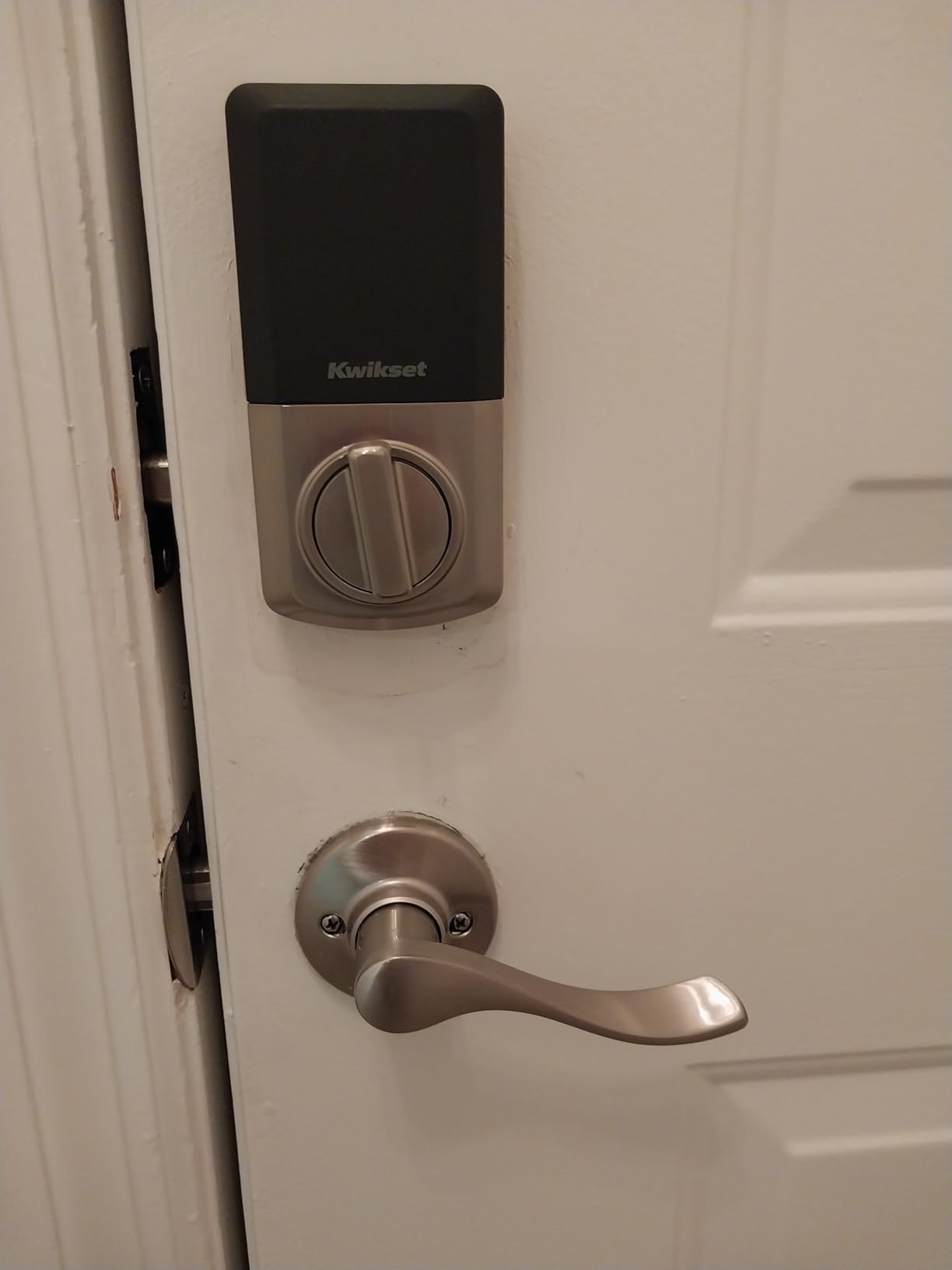 Kwikset SmartCode 260 Keyless Entry Electronic Keypad Deadbolt Door Lock | Satin Nickel, Auto-Lock, Custom User Codes, Advanced Security, Traditional customer photo 2