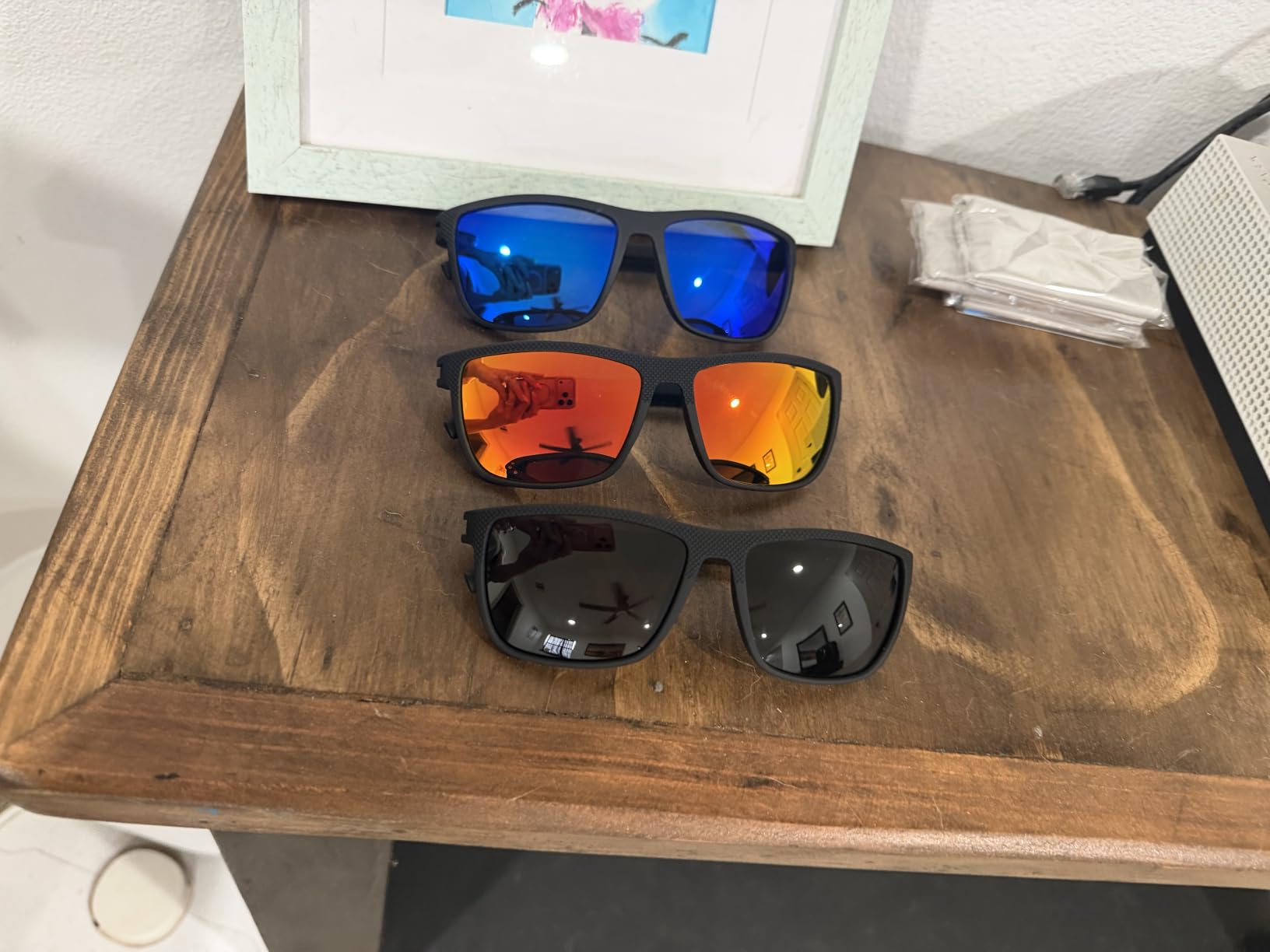 Sunglasses-Men Polarized Mens Sunglasses: Classic Women Sun Glasses UV Protection for Fishing Driving Golf customer photo 2