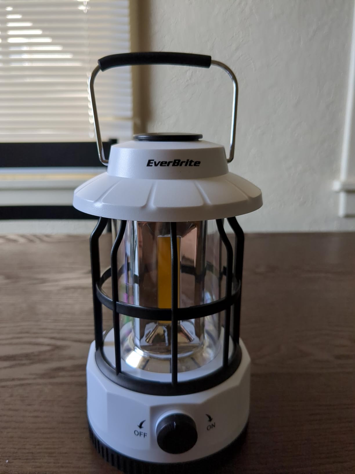 Rechargeable LED Camping Lantern with Stepless Dimming | Vintage Portable Camping Light, Stepless Dimming, Long Runtime, Ideal for Power Outage, Hurricane, Emergency, Camping, Hiking customer photo 1