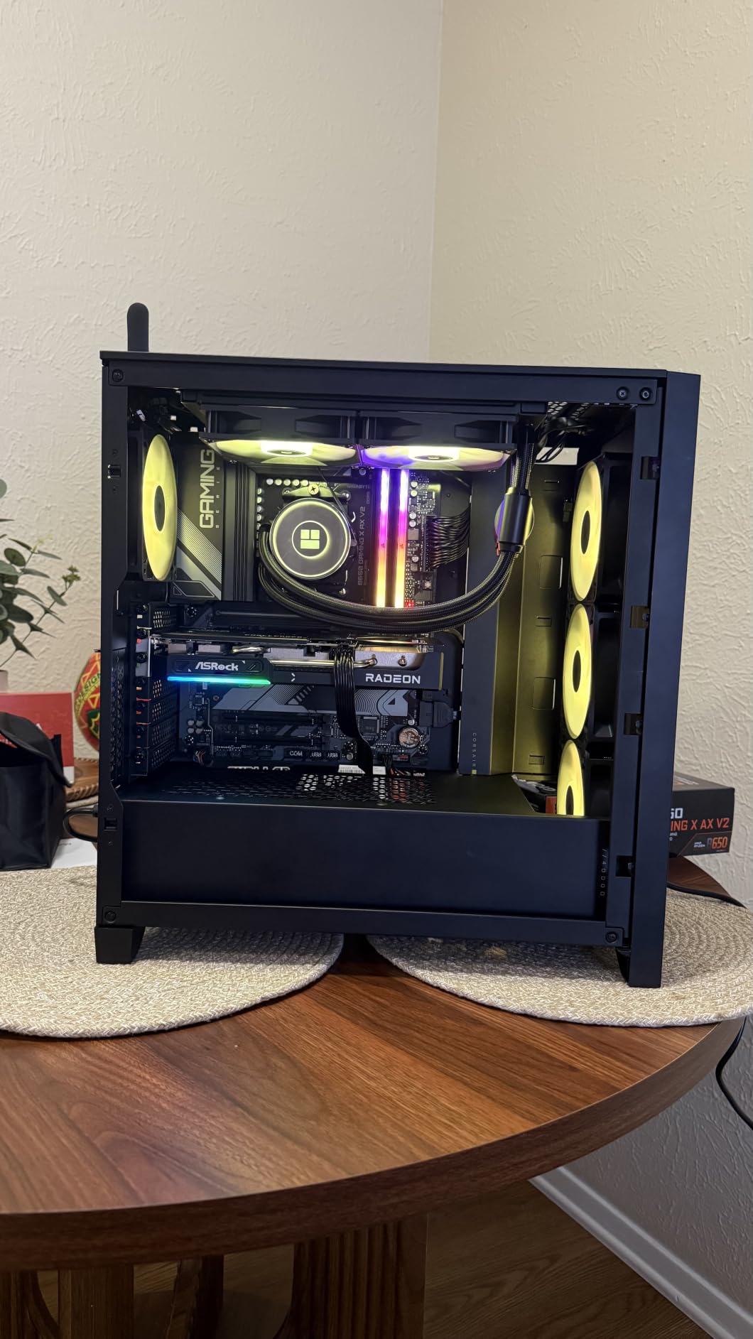 Thermalright Frozen Notte 240 Black ARGB V2 Water Cooling CPU Cooler, 240Black CPU Cooler Specifications, Double PWM Fans, S-FDB Bearings, Suitable for AMD/AM4 AM5, Intel LGA 1700/1150/1151/1200/2011 customer photo 1