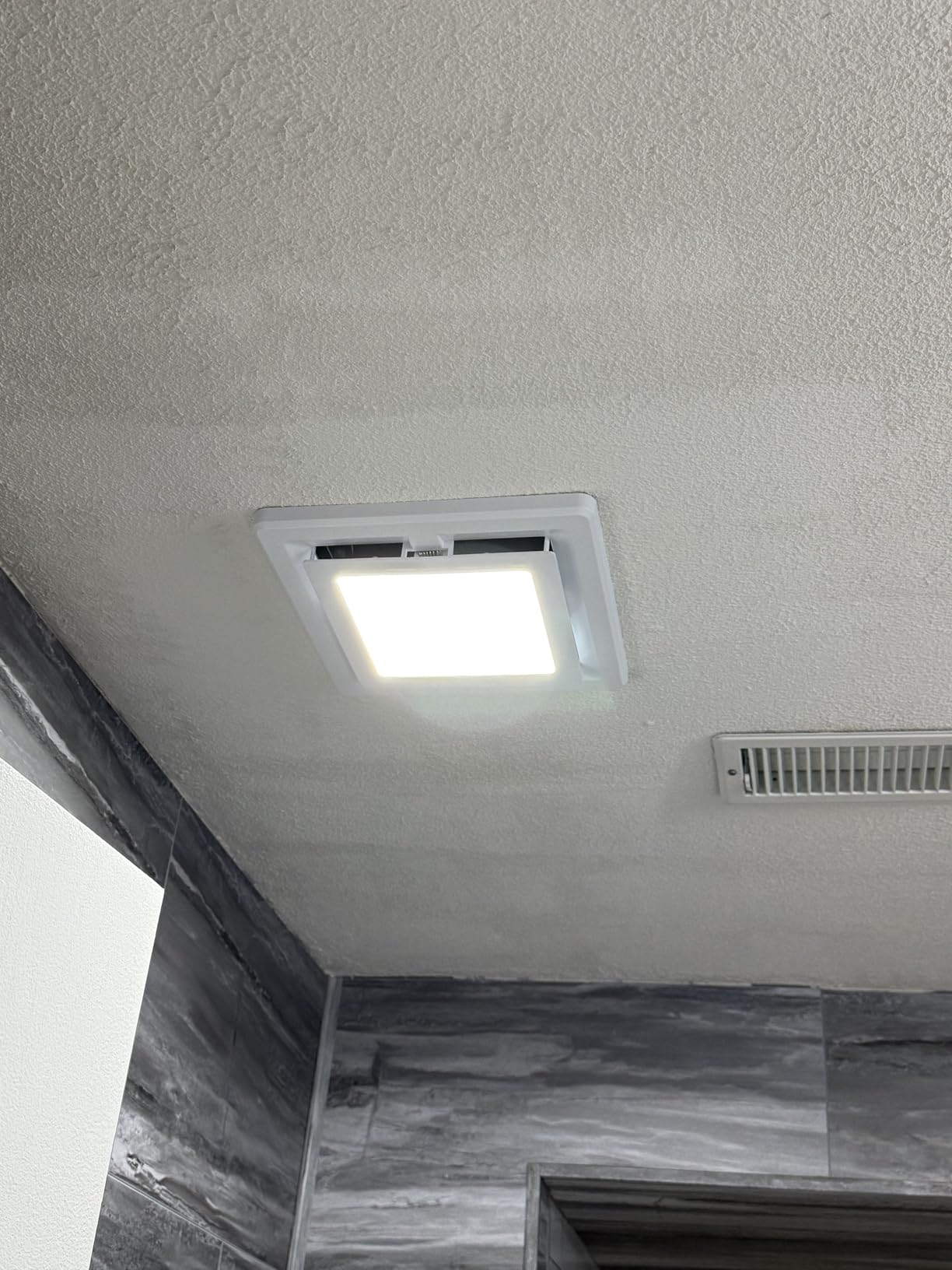 JOEAONZ Bathroom Exhaust Fan 110 CFM 1.0 Sones Ultra-Quiet with Metal Housing, Ceiling Mount Ventilation Fan customer photo 1
