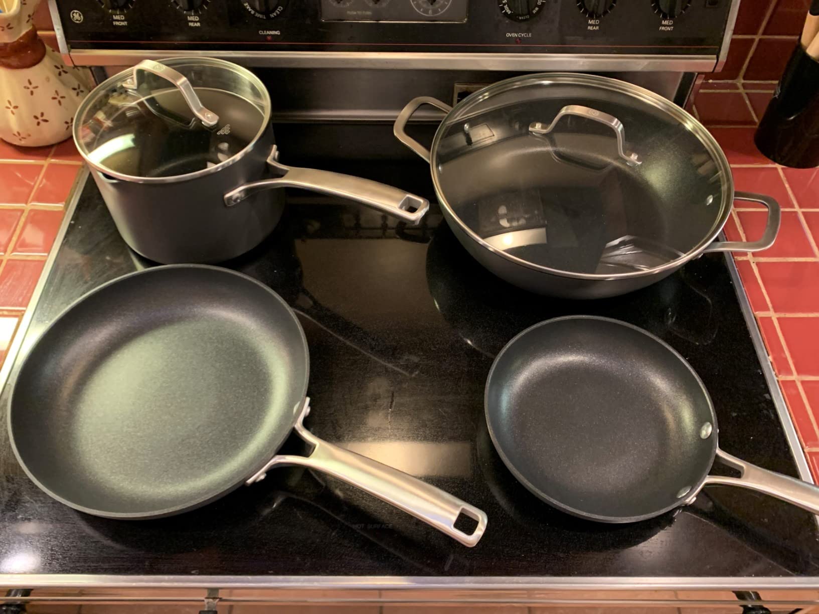 Calphalon Classic Hard-Anodized Nonstick Cookware Kitchen Essentials Set customer photo 2