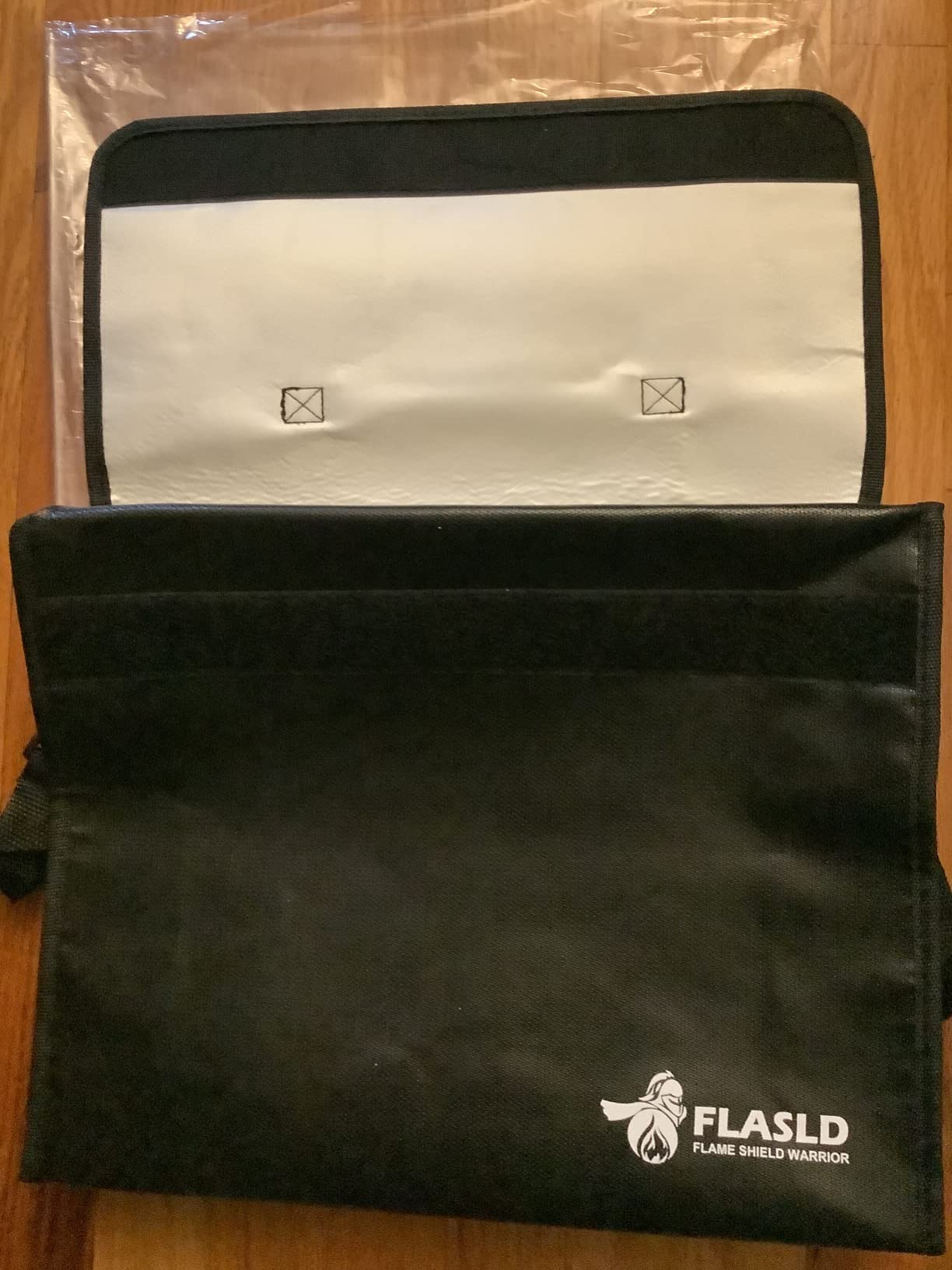 FLASLD Fireproof Document Bags, 15x12x5