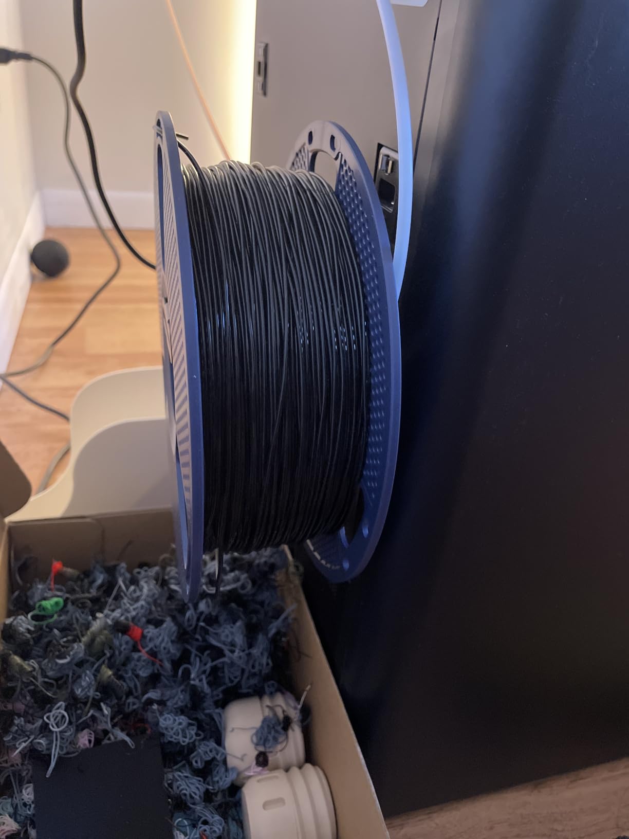 SUNLU TPU 3D Printer Filament 1.75mm, High Speed 95A TPU Filament, 1KG, Black customer photo 1