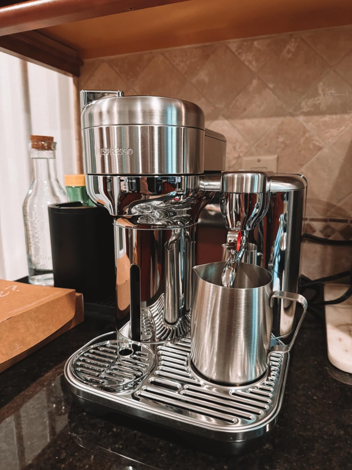 Nespresso Vertuo Creatista Coffee and Espresso Maker by Breville, Brushed Stainless Steel customer photo 1