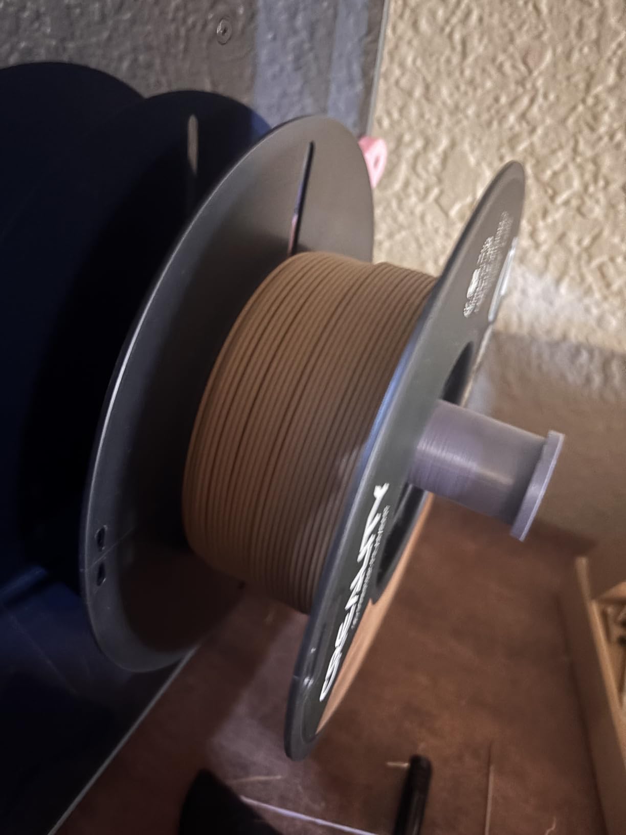 Creality Wood Filament PLA, 3D Printer Filament 1.75 mm, Smooth Silk Texture, Toughness, 1kg(2.2lbs)/Spool, for All Printers (Wood) customer photo 1