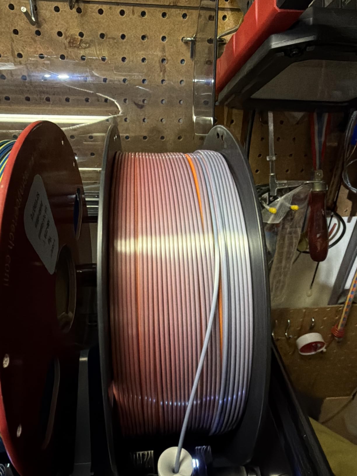Creality Silk PLA Filament 1.75mm Gold, Shiny Metallic 3D Printer Filament 1Kg Spool, Dimensional Accuracy +/- 0.02mm, Compatible with Most FDM 3D Printers(Gold) customer photo 1