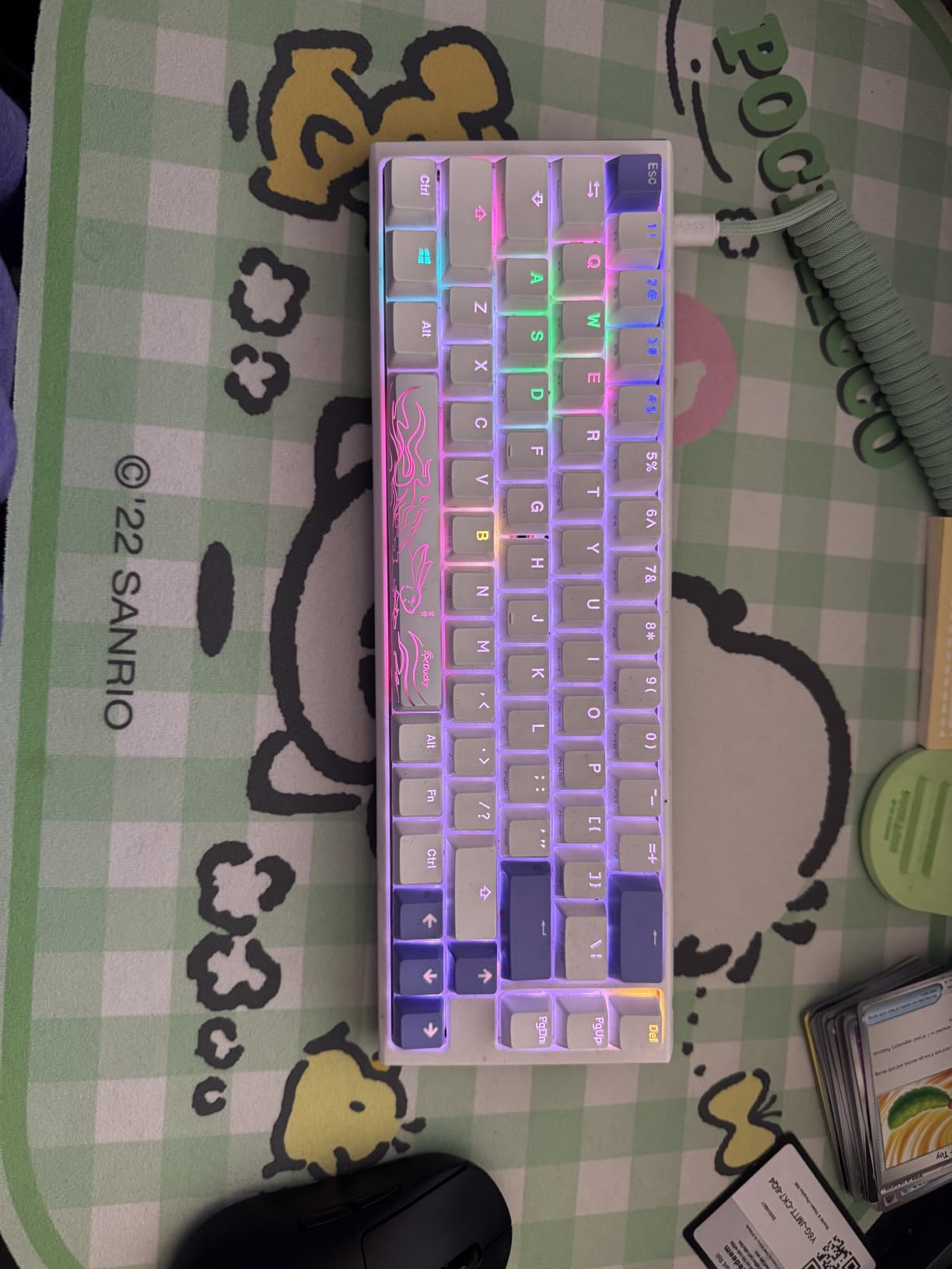 Gateron Milky Yellow Pro V2 Pre-lubed 5-Pin 50gf Linear Switches for All MX Mechanical Keyboard Game Keyboard (Milky Yellow Pro V2, 72PCS) customer photo 1