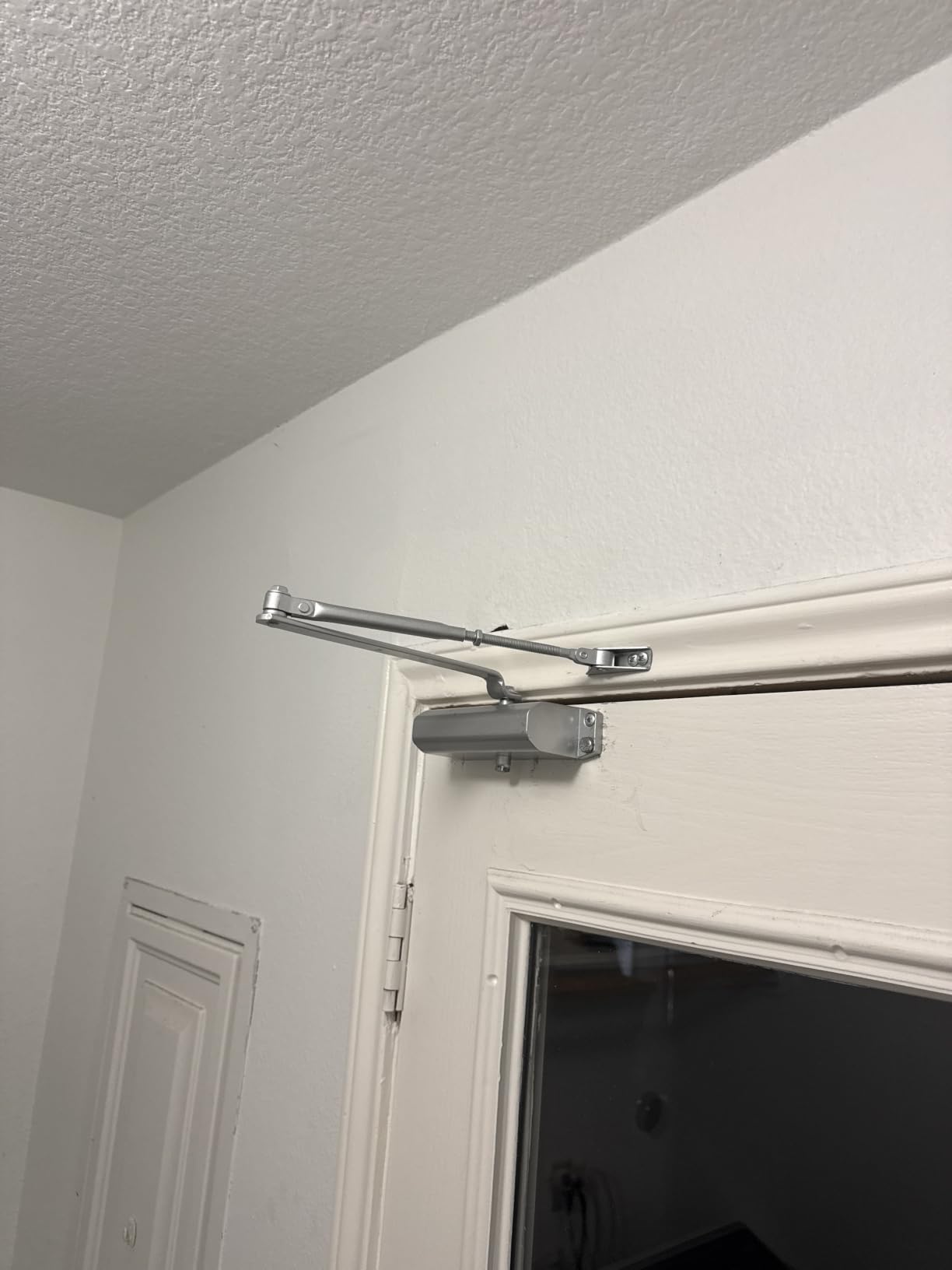 Ougourim Door Closers Commercial Heavy Duty Automatic Door Closer Residential Grade 3 Spring Hydraulic Door Closer, 6.88
